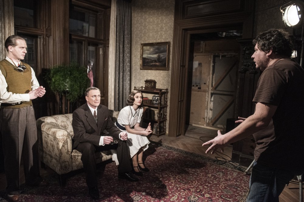 Robert Sedláček při natáčení svých filmů a seriálů
