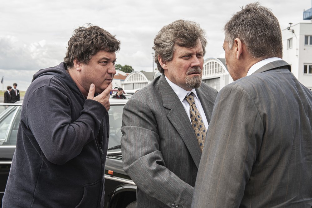Robert Sedláček při natáčení svých filmů a seriálů