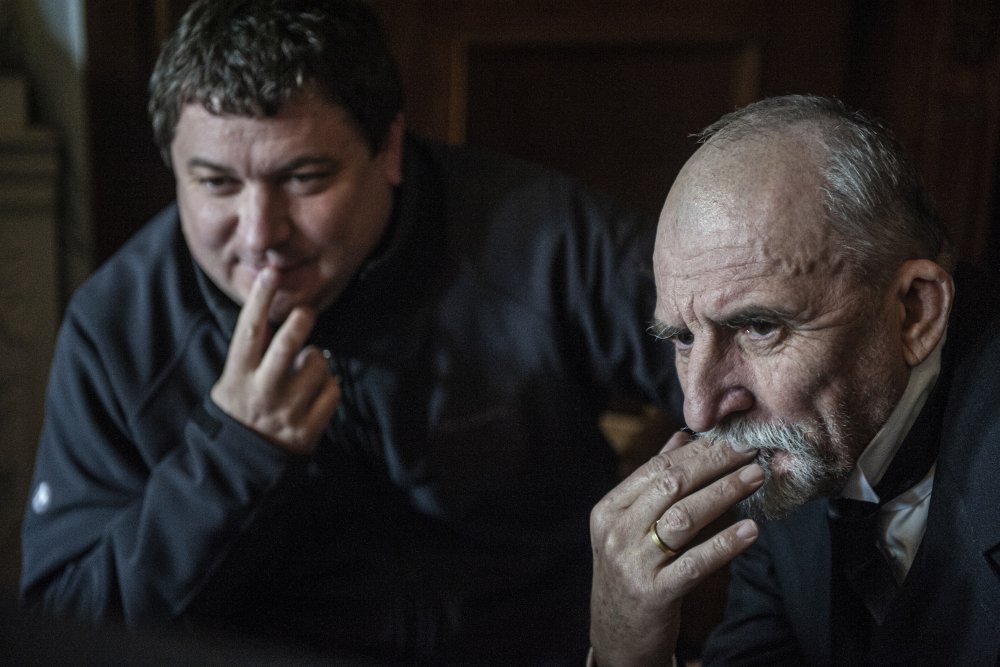 Robert Sedláček při natáčení svých filmů a seriálů
