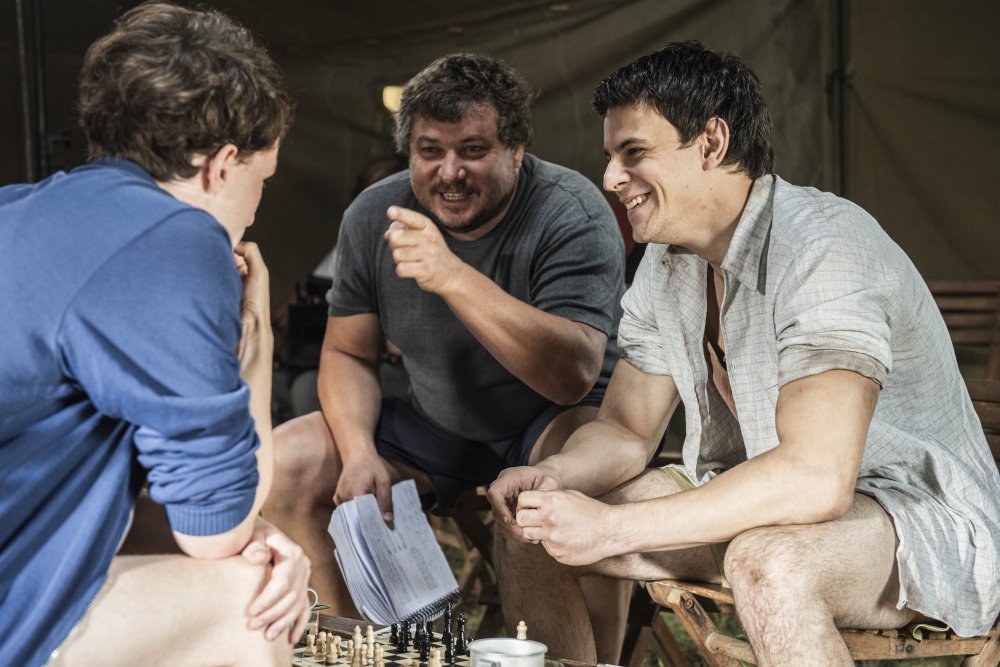 Robert Sedláček při natáčení svých filmů a seriálů