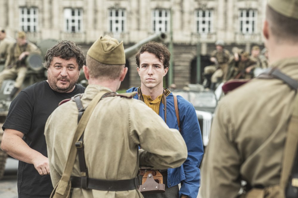 Robert Sedláček při natáčení svých filmů a seriálů