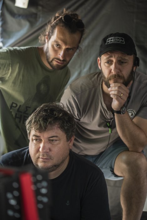 Robert Sedláček při natáčení svých filmů a seriálů