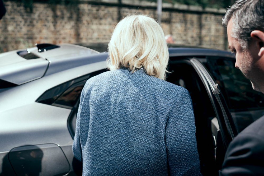 Marine Le Penová u soudu