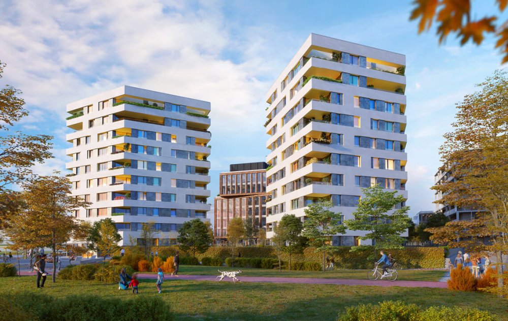 Sekyra Group dokončuje první část čtvrti na Rohanském ostrově v Praze