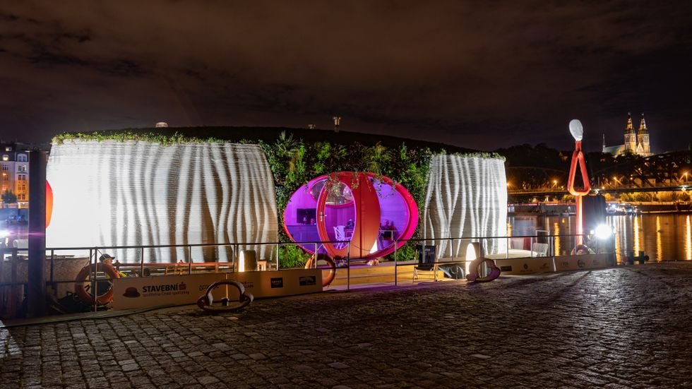 Experimentální 3D tištěný dům Prvok vznikl pomocí moderních technologií ve stavebnictví. 