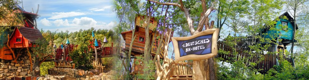 Hotel na stromě – Německo,  na hranicích Německa a Polska leží dobrodružná prázdninová destinace "Tajný svět Turisede".