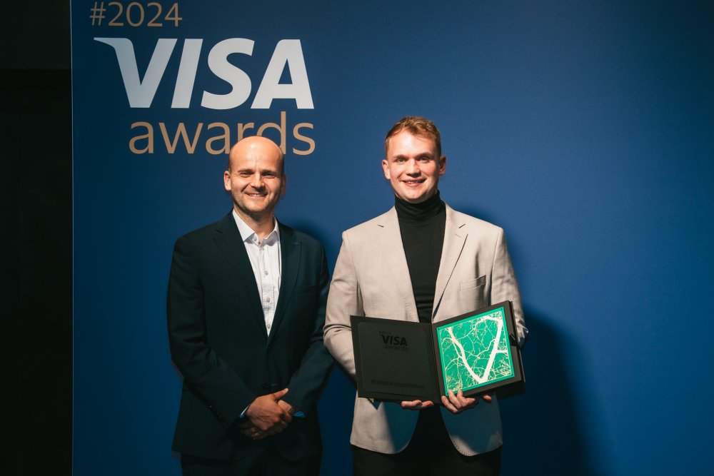 Česká spořitelna si odnesla také ocenění v kategorii Digital proposition, za nejlepší digitální nabídku pro klienty v rámci Visa řešení.