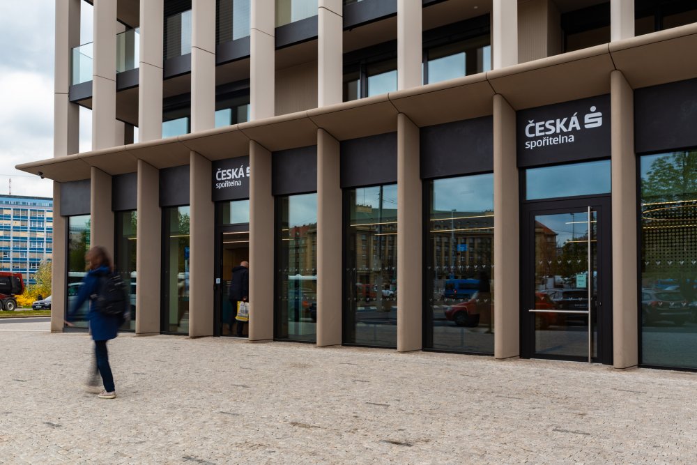 Pobočka České spořitelny v pražských Dejvicích