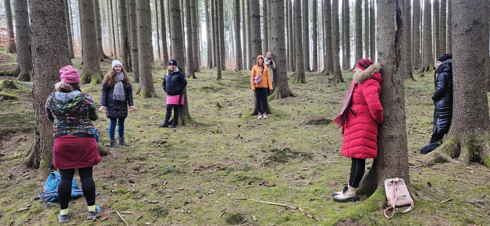 Lesní terapie „Shinrin-yoku“ - jde v zásadě o cvičení mindfulness přímo v lese.