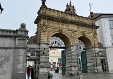 Brána do areálu Plzeňského Prazdroje