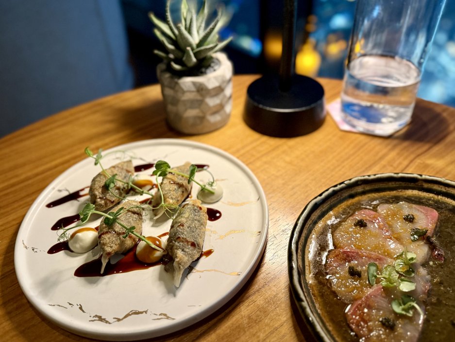 Houbová gyoza