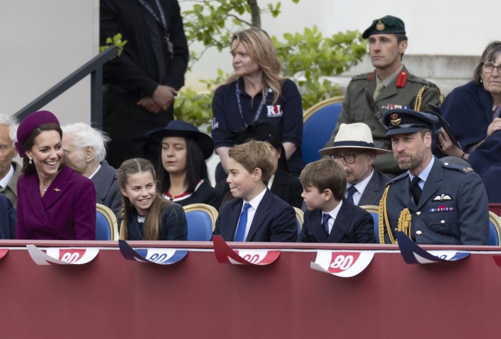 Princ William s manželkou Kate a jejich třemi dětmi