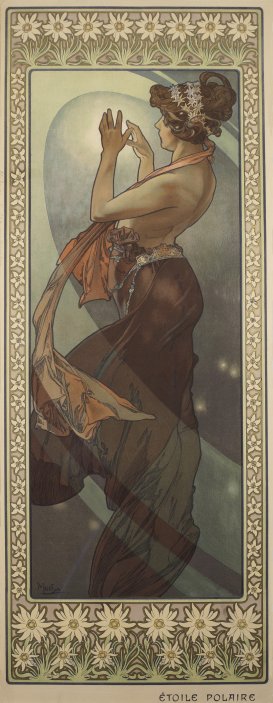 Alfons Mucha: Severka (Série Hvězdy)
