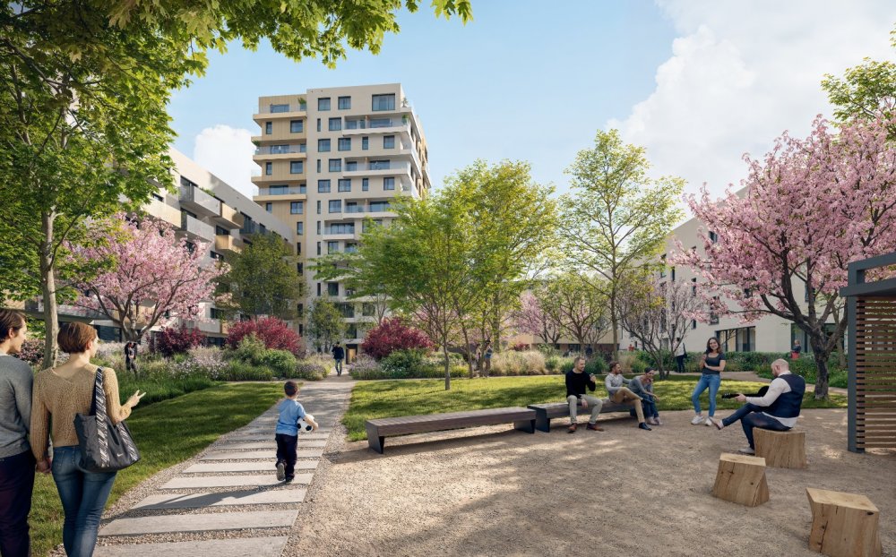 Projekt Habitat vyroste na brownfieldu o rozloze 70 tisíc m2 a v šesti fázích nabídne přes tisíc bytů.