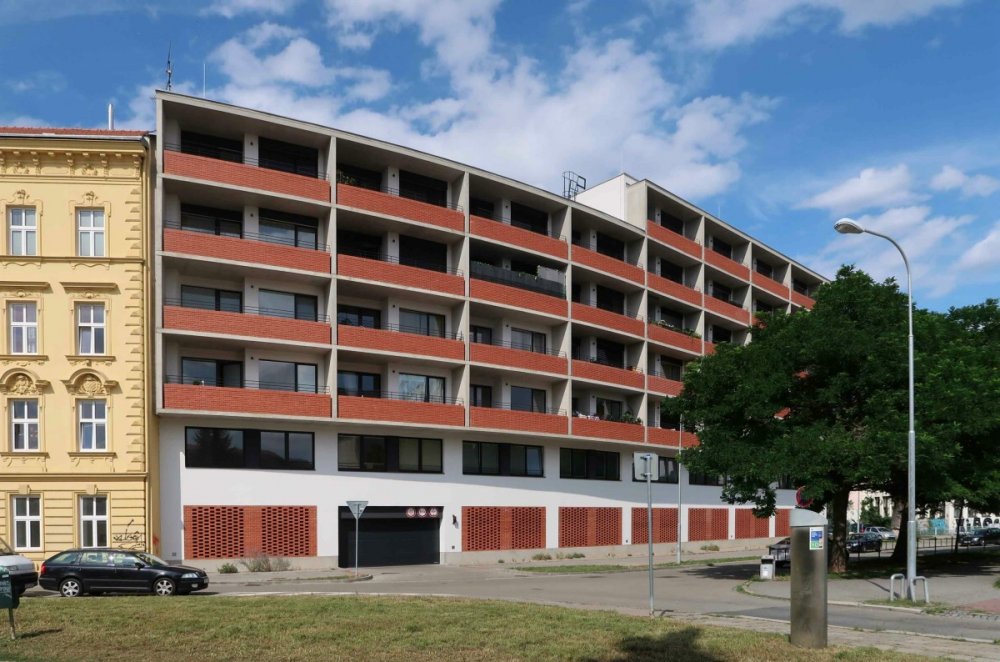 Brno. Rezidence Křídlovická (Tomáš Rusín, Ivan Wahla, Libor Šupler, spolupráce Promed Brno)