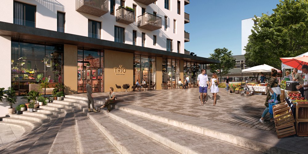 Rezidenční projekt TRIO Radotín, za nímž stojí developerská společnost Doma je Doma, hlásí více než 60 % prodaných nemovitostí z celkové nabídky 205 moderních bytů a 14 obchodních jednotek.