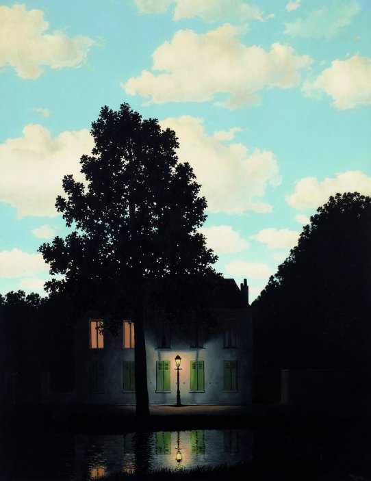 René Magritte, L’empire des lumières, 1954
