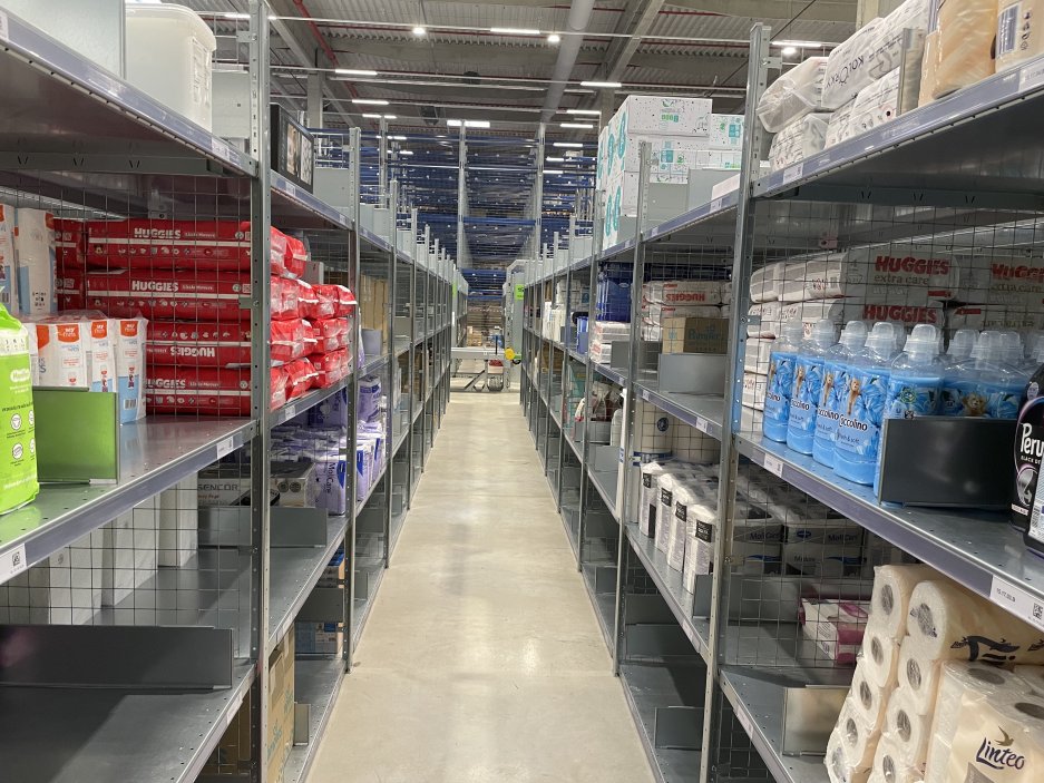 Sklad slouží pro objednávky z e-shopu
