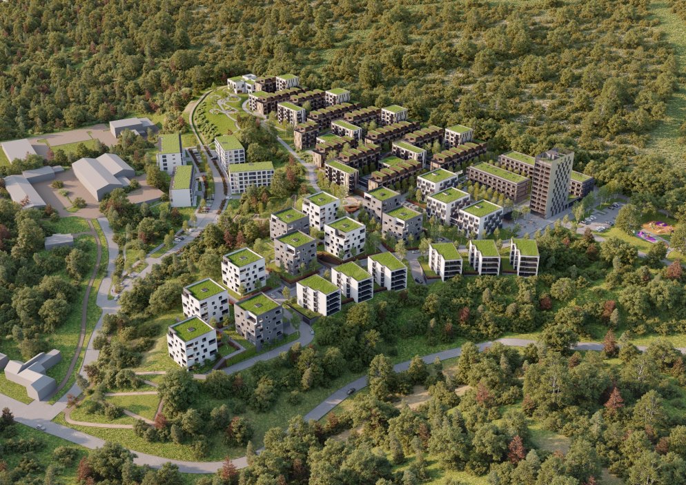 Nová obytná lokalita se bude nacházet v areálu zchátralé a nevyužívané továrny Ergon v Brně Maloměřicích a Brně Obřanech. Před realizací došlo k demolici všech budov v areálu o rozloze 6,5 hektarů. Výstavba projektu proběhne v několika etapách.