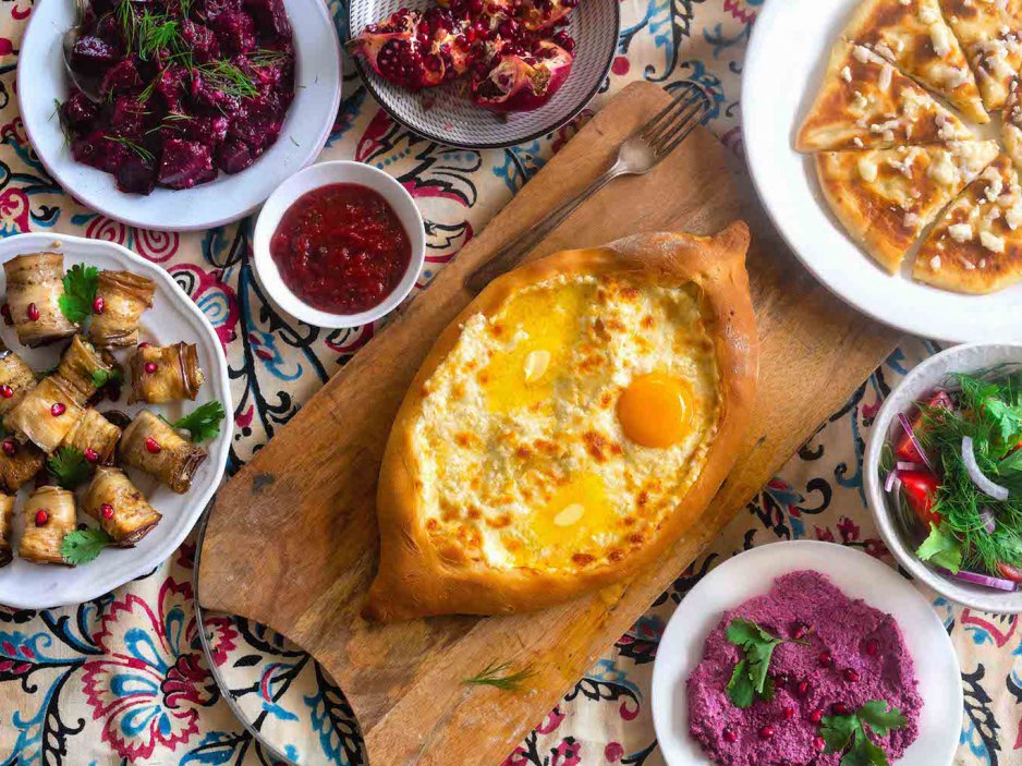 gruzínská gastronomie je světoznámá