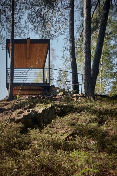 Vyhlídku navrhli Henkai Architekti a společnost Zahrada-park-krajina.