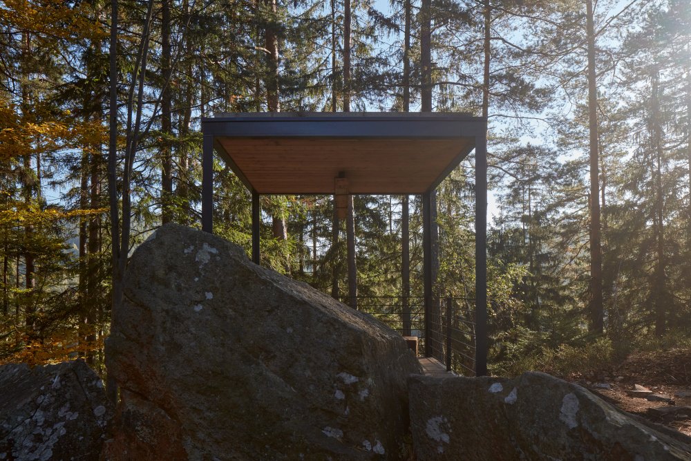 Ploché střechy pojali architekti jako zahrady.