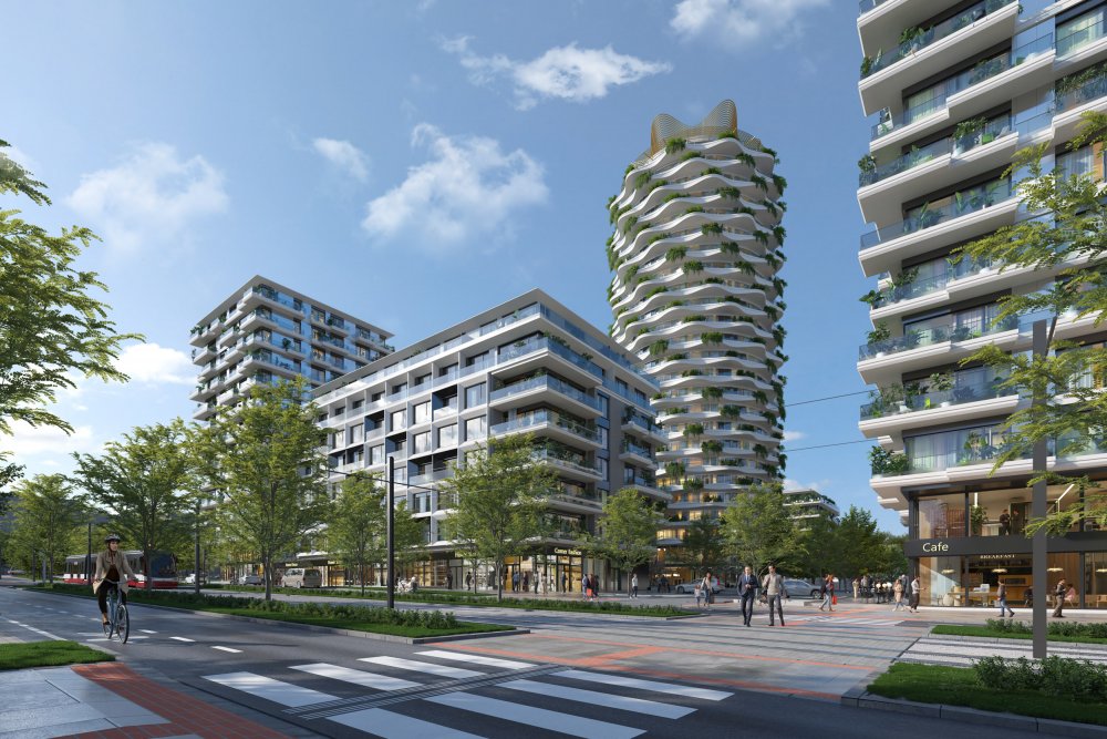 Centrum Nového Žižkova – Eva Jiřičná + AI Design