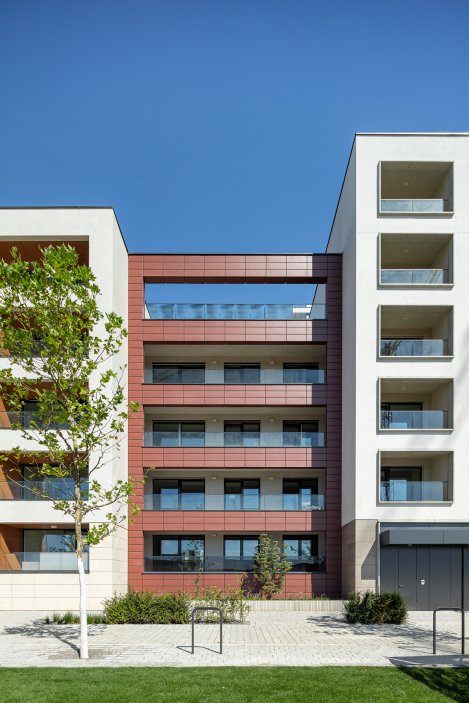 Rezidence Parková čtvrť – 9 architektonických ateliérů / urbanistická koncepce Jakub Cigler (JCA)