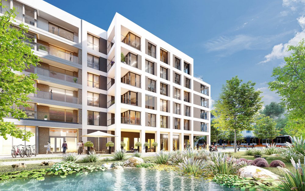 Rezidence Parková čtvrť – 9 architektonických ateliérů / urbanistická koncepce Jakub Cigler (JCA)