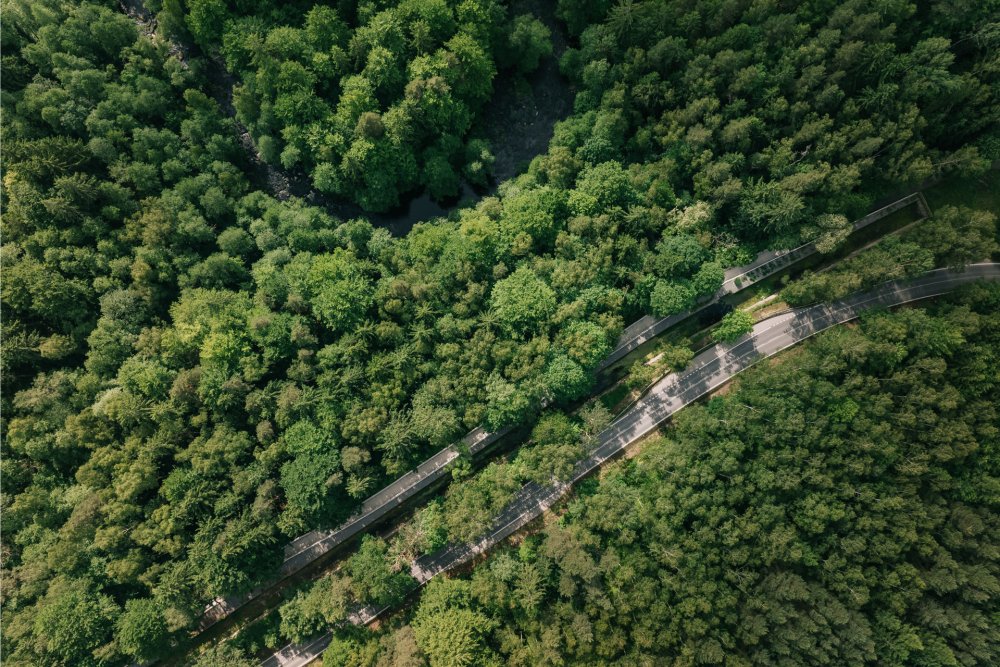 Cyklostezka se zrodila z odkrytého a vyčištěného původního přívodního kanálu k významné hydroelektrárně. Trasa vede podél Vltavy, skrz přírodní rezervaci Čertova stěna.