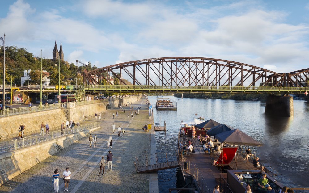 Nadační fond pro záchranu Vyšehradského železničního mostu dnes představil komplexní projekt, podle kterého lze Vyšehradský most efektivně rekonstruovat a dostavět k němu subtilní třetí kolej.