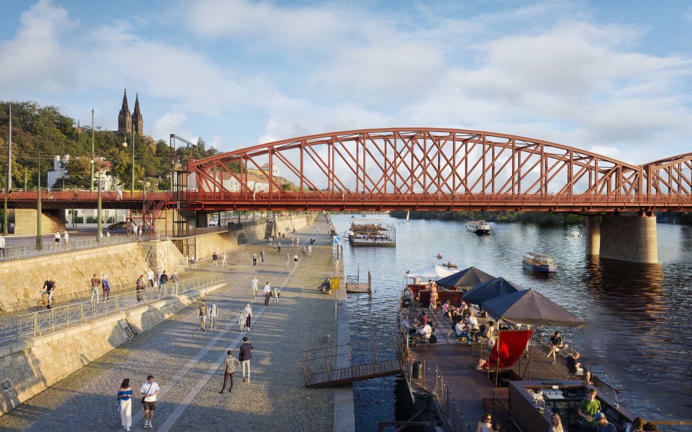 Nadační fond pro záchranu Vyšehradského železničního mostu dnes představil komplexní projekt, podle kterého lze Vyšehradský most efektivně rekonstruovat a dostavět k němu subtilní třetí kolej.