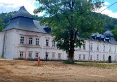 Turčianská Štiavnička  během rekonstrukce.