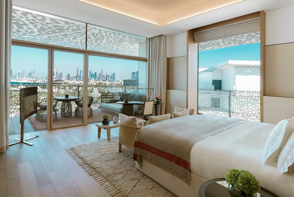 Hotel Bulgari Dubai na ostrově Jumeira Bay