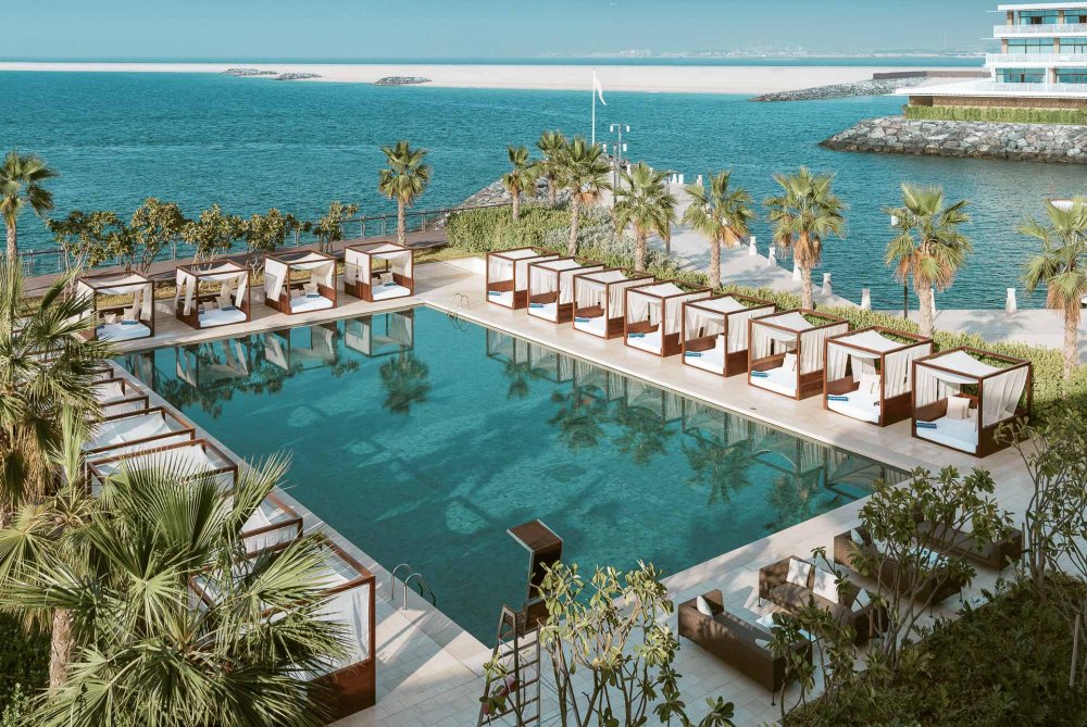 Hotel Bulgari Dubai na ostrově Jumeira Bay