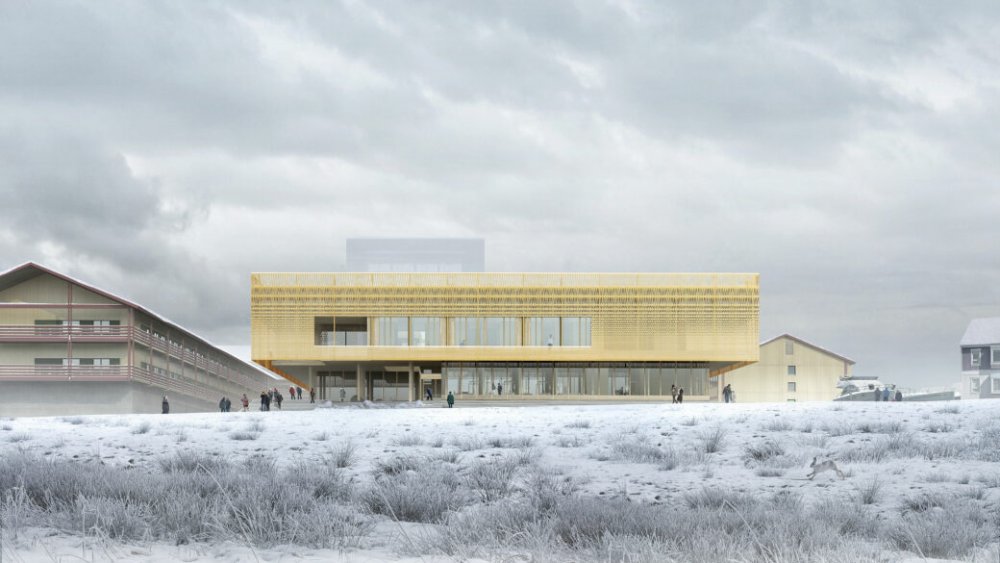 Udržitelný přístup si zvolilo švédské architektonické studio i pro návrh psychiatrické kliniky do grónského města Nuuk. Na rozdíl od kulturního centra bude nemocniční objekt spíš relativně nízký, aby zapadl do kontextu okolní zástavby.