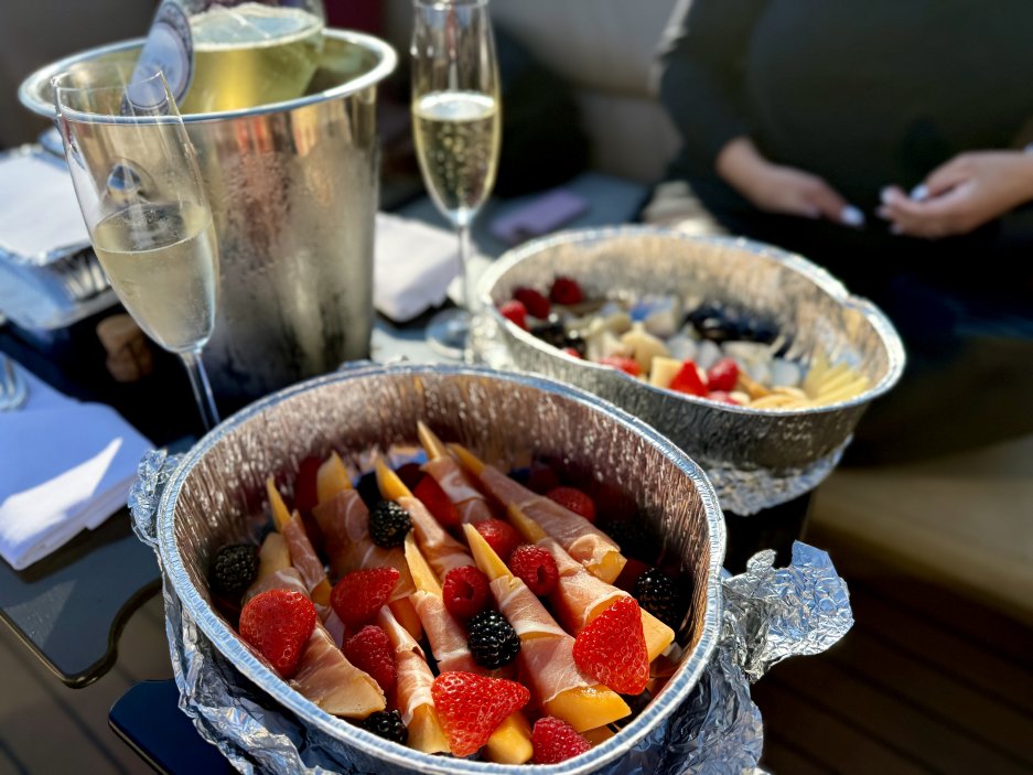 Prosecco a lehké občerstvení na začátek
