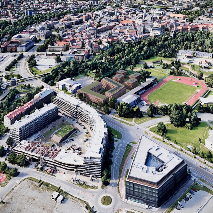 Studio Perspektiv pro skupinu REDSTONE navrhlo moderní studentskou kolej, která redefinuje studentské bydlení. Nový projekt 17square se nachází v atraktivní lokalitě v blízkosti centra Olomouce.