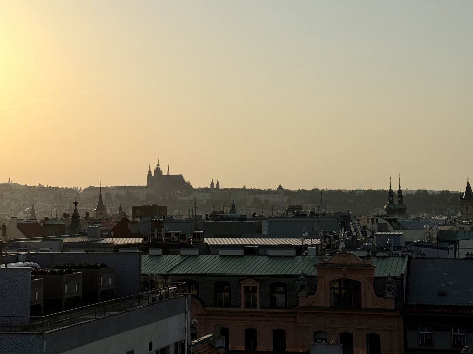 Výhled na Pražský hrad