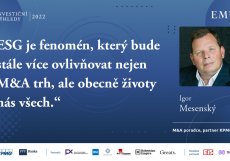 Odborník na fúze a akvizice KPMG Igor Mesenský