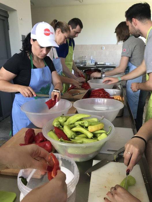 Společný projekt Potravinové banky a Edenredu