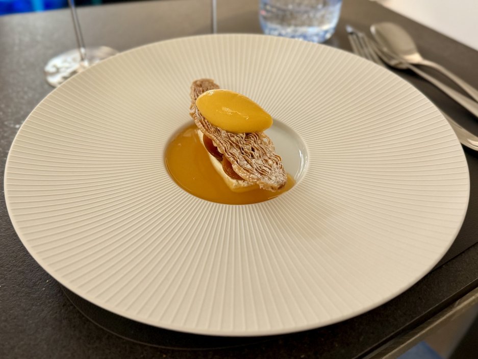 Dezert meruňka s tvarohem