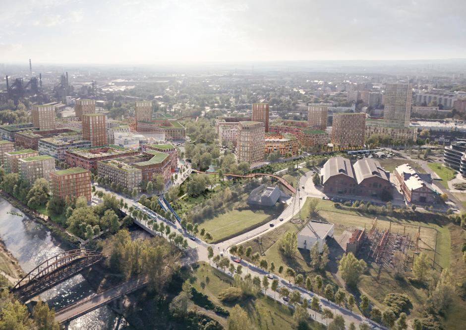 Mezinárodní architektonickou soutěž vyhlásil investor Pod Žofinkou Holding ve spolupráci s městem Ostrava.