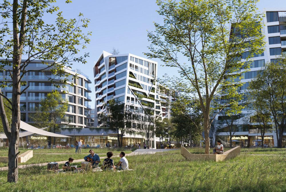 Rohan City má být dokončeno do roku 2035. Na ploše bývalého Rohanského ostrova vznikne plnohodnotná městská čtvrť s bydlením, kancelářemi, školou, sportovišti a rozsáhlými zelenými plochami. Celková investice přesáhne 30 miliard korun.