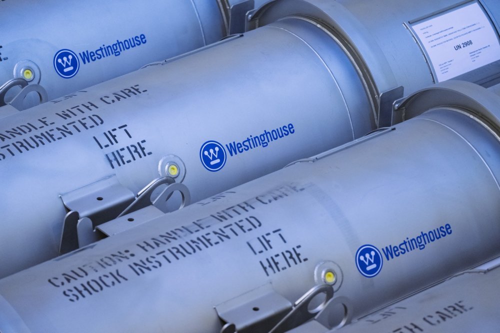 Přejímka nových palivových souborů v elektrárně Temelín.