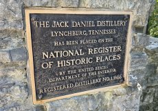 Jack Daniel’s Distillery je zapsána na seznamu národních historických památek Spojených států