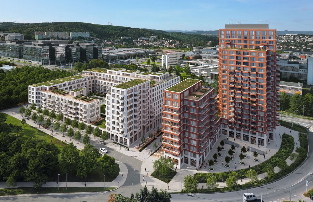 Domoplan má stavební povolení pro prvních 500 bytů v projektu Brixx v Brně