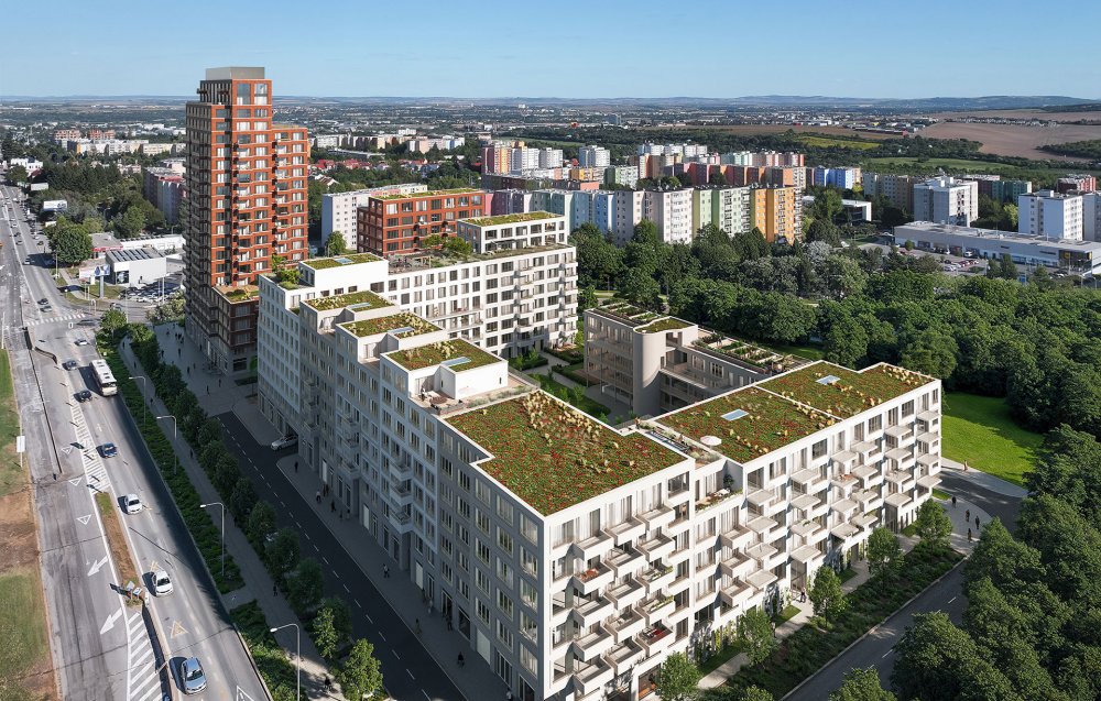 Domoplan má stavební povolení pro prvních 500 bytů v projektu Brixx v Brně
