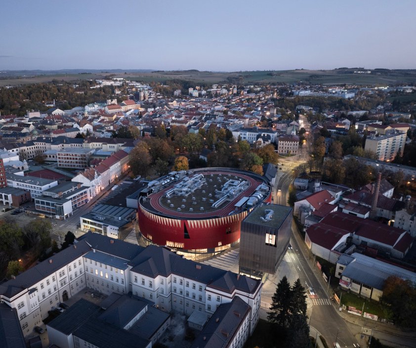 Horácká multifunkční aréna v Jihlavě od studia CHYBIK + KRISTOF se slavnostně otevřela veřejnosti
