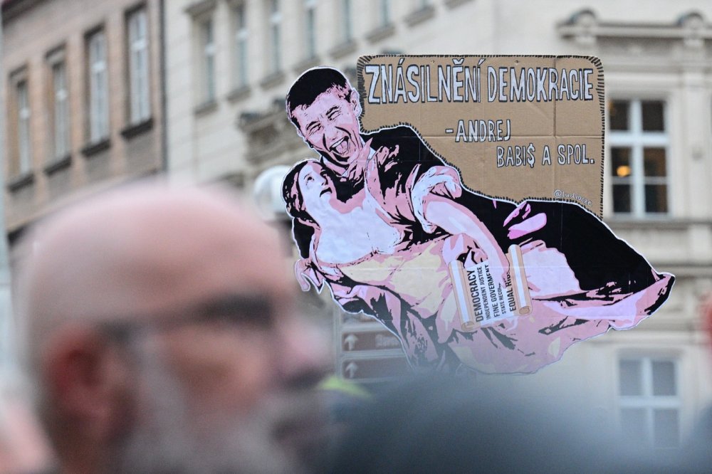 Demonstrace Milion chvilek na Staroměstském náměstí